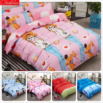 Lover Kids Girl Duvet Cover Bed Linen 3/4 pcs Bedding Set Full King Queen Twin Double Single Size Cotton 150x200 180x220 200x230
Lover Kids Girl Duvet Cover Bed Linen 3/4 pcs Bedding Set Full King Queen Twin Double Single Size Cotton 150x200 180x220 200x230