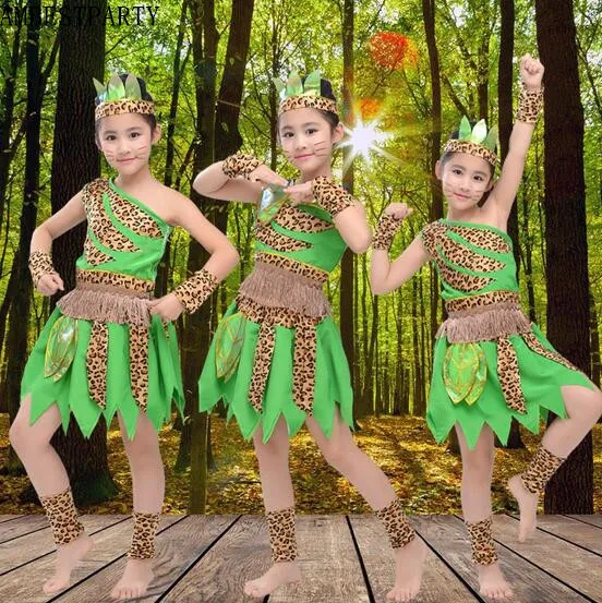 Hot 2017 children savage caveman costumes boy leopard flintstone African tribal Hunter Indian clothing for girl Kids AMBESTPARTY
Hot 2017 children savage caveman costumes boy leopard flintstone African tribal Hunter Indian clothing for girl Kids AMBESTPARTY