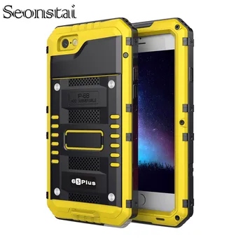Metal Aluminum Armor Water Proof Case for iPhone X 8 7 6S 6 Plus 5 5S Waterproof Shockproof Cases Heavy Rugged 3 Proofings Cover
Metal Aluminum Armor Water Proof Case for iPhone X 8 7 6S 6 Plus 5 5S Waterproof Shockproof Cases Heavy Rugged 3 Proofings Cover