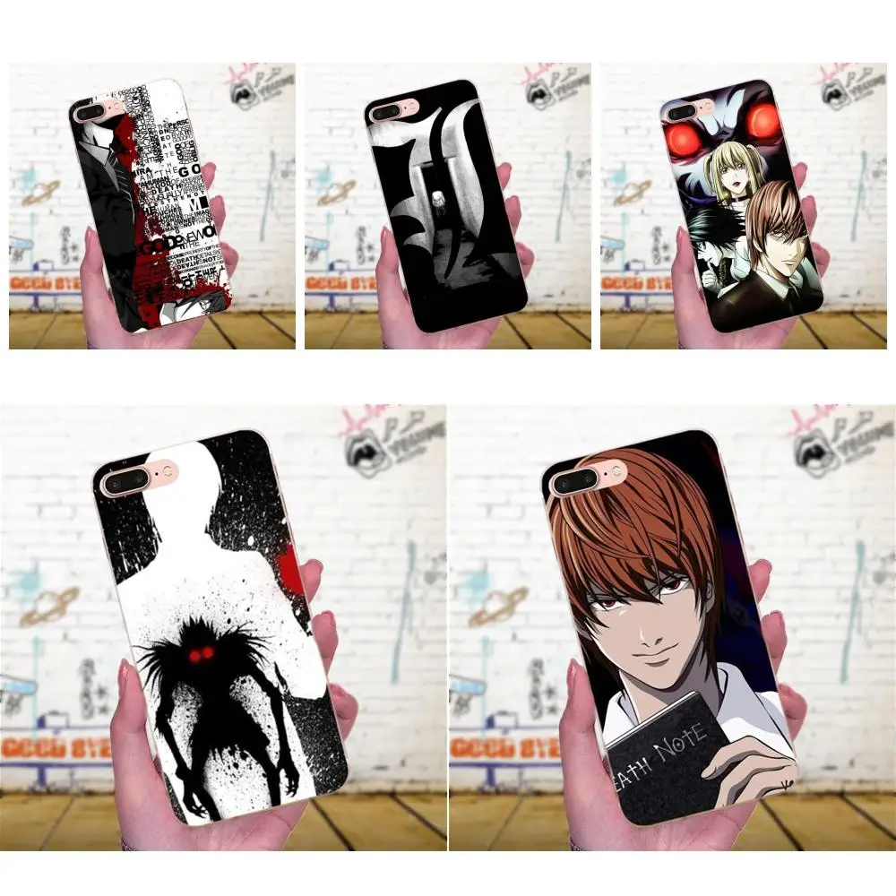 Ультратонкий чехол для Xiaomi Redmi Note 2 3 3S 4 4A 4X 5 5A 6 6A Pro Plus Anime Death Note|Чехлы-накладки| |