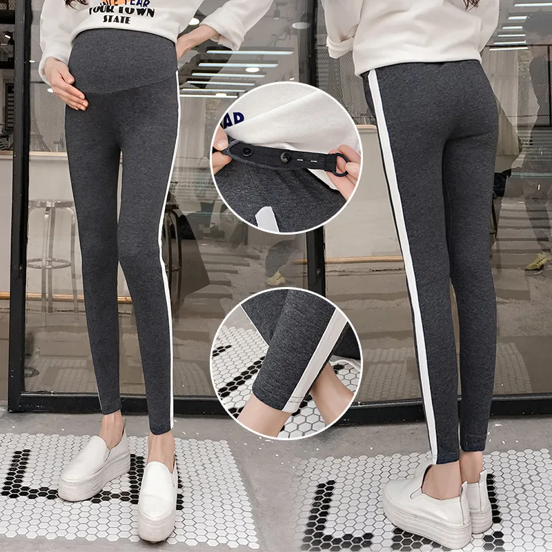 Maternity Legging Stripe Casual Elastic Waist Belly Sports Legging Clothes for Pregnant Cotton Women Pregnancy Pencil Pants
Maternity Legging Stripe Casual Elastic Waist Belly Sports Legging Clothes for Pregnant Cotton Women Pregnancy Pencil Pants