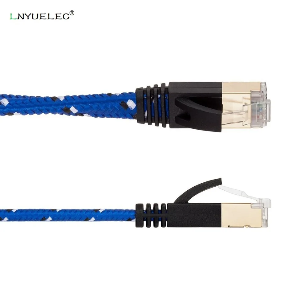 Ethernet кабель Cat7 Lan UTP RJ 45 сетевой rj45 Соединительный шнур 0 5 м 1 2 10 15 20 30 для