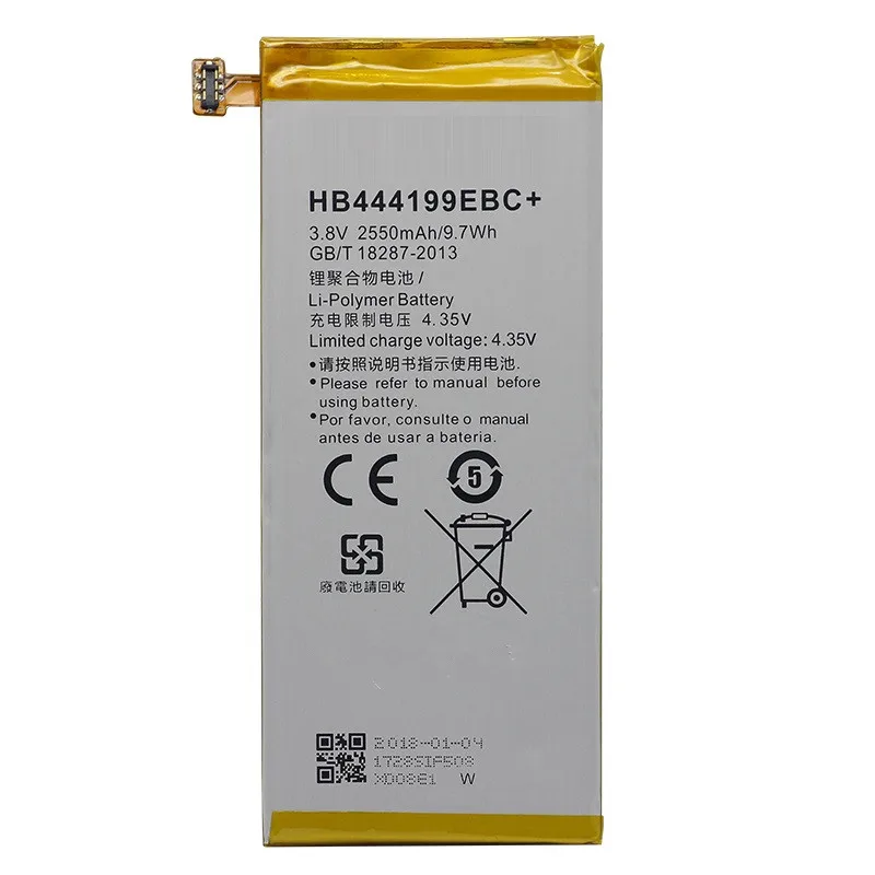 2550mAh Replacement lithium Battery HB444199EBC+ For Huawei Honor 4C C8818 CHM- CL00 CHM-TL00H chm-u01 G Play Free Tool
2550mAh Replacement lithium Battery HB444199EBC+ For Huawei Honor 4C C8818 CHM- CL00 CHM-TL00H chm-u01 G Play Free Tool