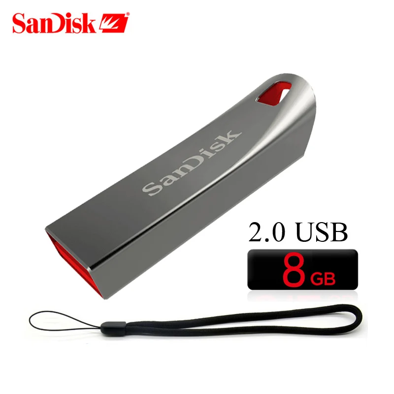 SanDisk CZ71 Pen drive USB 2.0 64GB 32GB USB Flash Drive 16GB 8GB Pen Drive USB Stick Waterproof Metal Usb flash Real Capacity
SanDisk CZ71 Pen drive USB 2.0 64GB 32GB USB Flash Drive 16GB 8GB Pen Drive USB Stick Waterproof Metal Usb flash Real Capacity