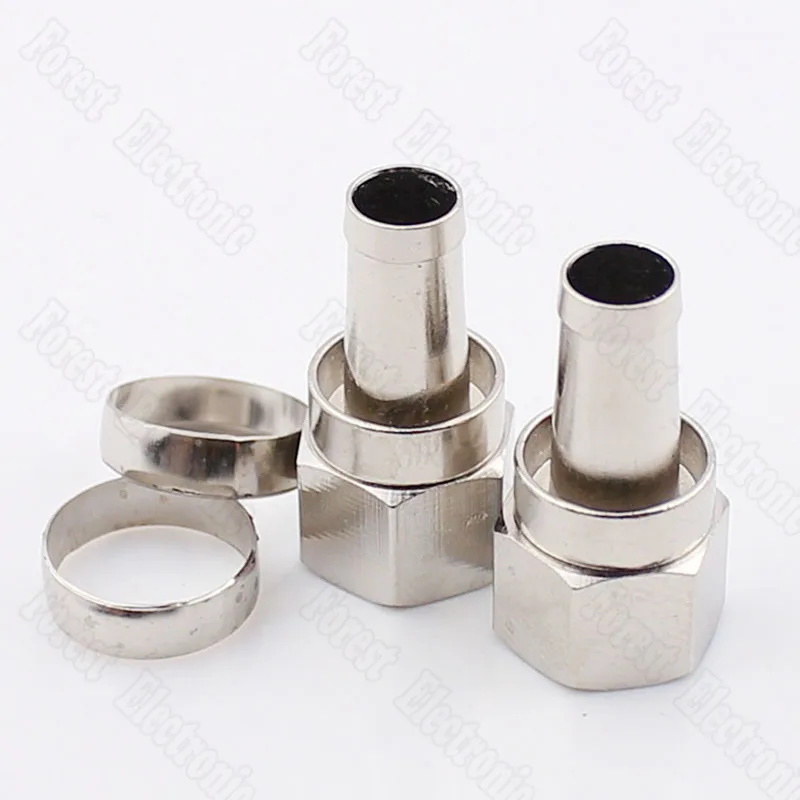75-5 F Head Connector Cable TV Amplification Branch Distributor In-line With A Circle Lengthened To Increase 
75-5 F Head Connector Cable TV Amplification Branch Distributor In-line With A Circle Lengthened To Increase