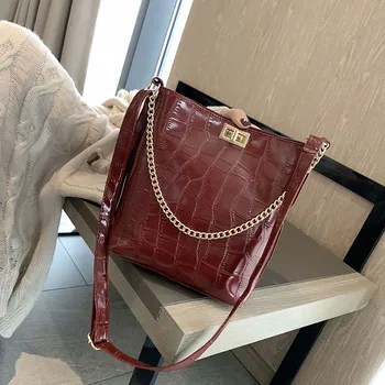 Women Bag Stone Pattern Shoulder Versatile Messenger Fashion Bucket taschen women bolsa masculina sac femme borsa donna
Women Bag Stone Pattern Shoulder Versatile Messenger Fashion Bucket taschen women bolsa masculina sac femme borsa donna