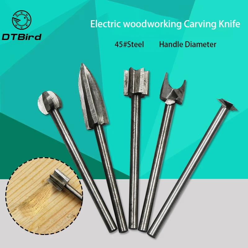 5 PCS HSS New Wood Root Carving Grinding Head Amber Woodworking Chisel Cutter Electric Grinding Kinfe 3x8 mm/3x6 mm/3x4 mm
5 PCS HSS New Wood Root Carving Grinding Head Amber Woodworking Chisel Cutter Electric Grinding Kinfe 3x8 mm/3x6 mm/3x4 mm