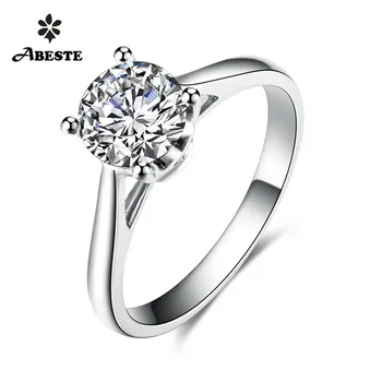ANI 18K White Gold (AU750) Wedding Ring 0.5 CT Certified I/SI Natural Solitaire Round Cut Diamond Classic Claws Women Rings
ANI 18K White Gold (AU750) Wedding Ring 0.5 CT Certified I/SI Natural Solitaire Round Cut Diamond Classic Claws Women Rings