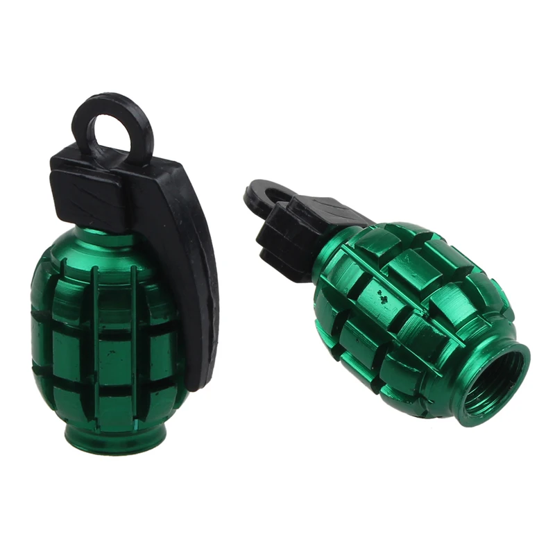 2PCS Grenade Alloy Valve Caps Dust Covers Bike Bicycle MTB BMX Tyre proof Style Bicycle Tire Valve Cap Wheel Dust Proof Cover1.3
2PCS Grenade Alloy Valve Caps Dust Covers Bike Bicycle MTB BMX Tyre proof Style Bicycle Tire Valve Cap Wheel Dust Proof Cover1.3