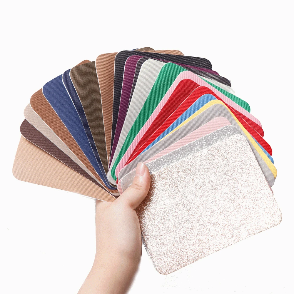 24Pcs/set Rectangle Solid Color Sleeve Against Jeans Patch Patches Repair Elbow Knee Denim Patches Stickers Clothing Accessories
24Pcs/set Rectangle Solid Color Sleeve Against Jeans Patch Patches Repair Elbow Knee Denim Patches Stickers Clothing Accessories