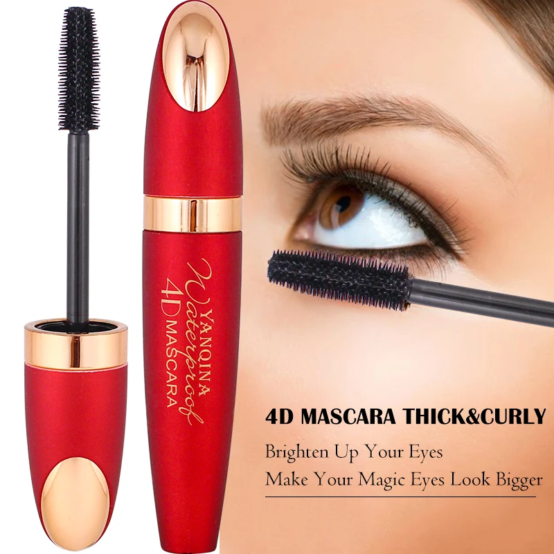 Brand New 4D Silk Fiber Eyelash Mascara Eyelash Thick and Curly Waterproof Black Maskara
Brand New 4D Silk Fiber Eyelash Mascara Eyelash Thick and Curly Waterproof Black Maskara