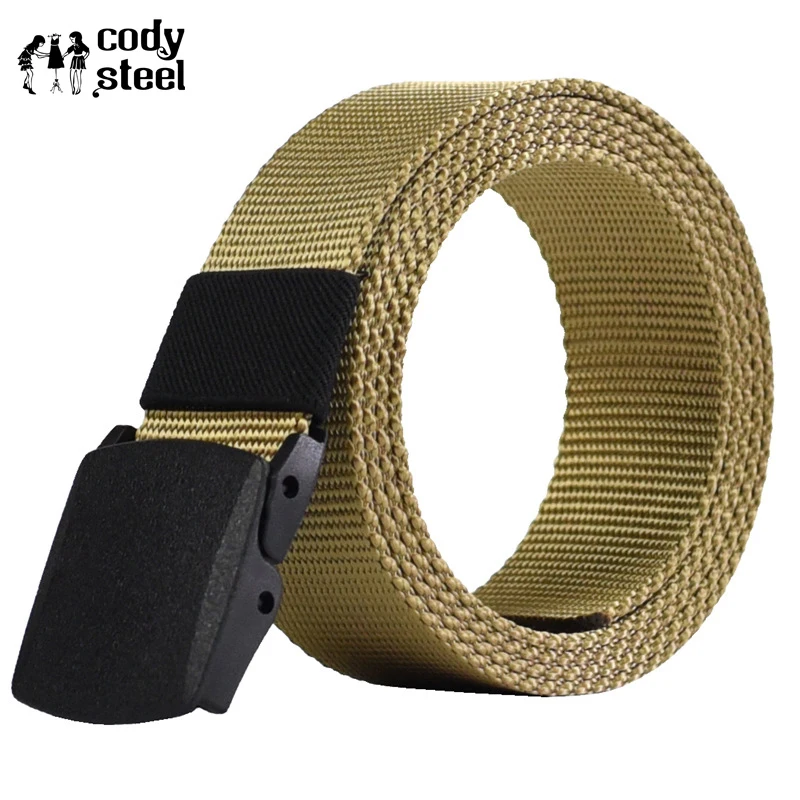 Cody Steel 120 cm Men Brand Belts Solid Color Simple Plastic Buckle Man Canvas Belts Casual Practical Belts Male
Cody Steel 120 cm Men Brand Belts Solid Color Simple Plastic Buckle Man Canvas Belts Casual Practical Belts Male