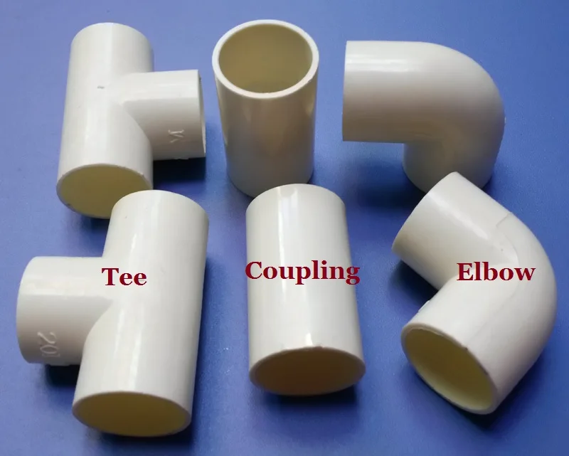 100Pcs/Lot White PVC 20MM (G1/2) Elbow Connector Connecting Part Plumbing pipe fittings
100Pcs/Lot White PVC 20MM (G1/2) Elbow Connector Connecting Part Plumbing pipe fittings