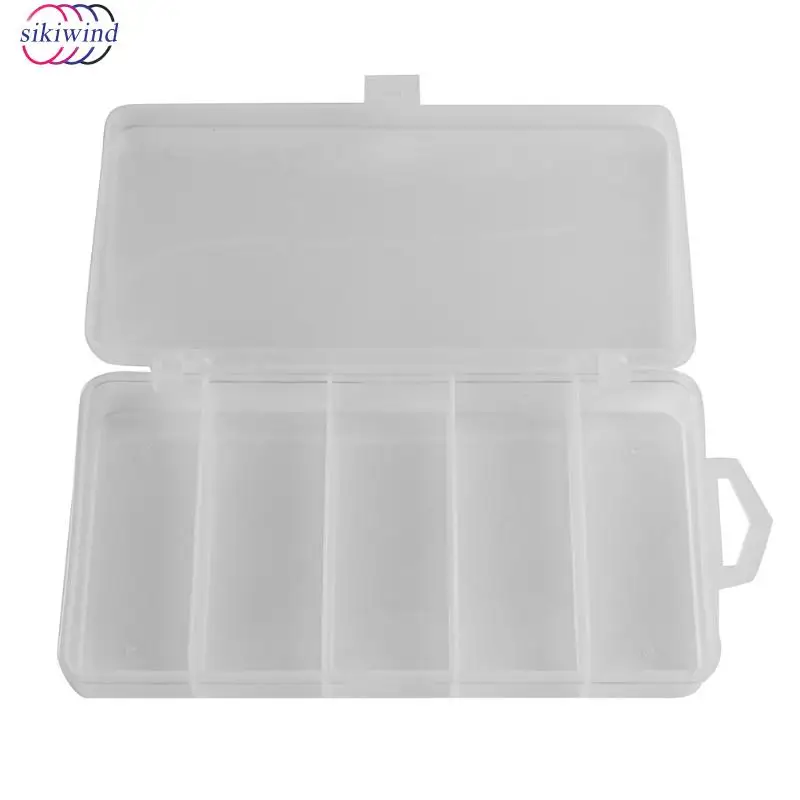 5 Compartments Transparent Visible Plastic Fishing Tackle Box Storage Case PVC Fishing Lure Spoon Hook Bait Tackle Boxes
5 Compartments Transparent Visible Plastic Fishing Tackle Box Storage Case PVC Fishing Lure Spoon Hook Bait Tackle Boxes
