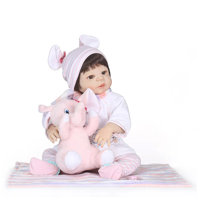 Hot Selling New Arrival 56CM/22inch 3D Jointed Lifelike Reborn Doll Soft Vinyl Newborn Baby Dolls Playmate Gifts
Hot Selling New Arrival 56CM/22inch 3D Jointed Lifelike Reborn Doll Soft Vinyl Newborn Baby Dolls Playmate Gifts