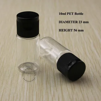 Free Shipping 100pcs/ot 10ml D23*H56mm PET Cream Emulsion Bottle Vials Lotion Bottle Cosmetic Packaging Container Black Flip Lid
Free Shipping 100pcs/ot 10ml D23*H56mm PET Cream Emulsion Bottle Vials Lotion Bottle Cosmetic Packaging Container Black Flip Lid