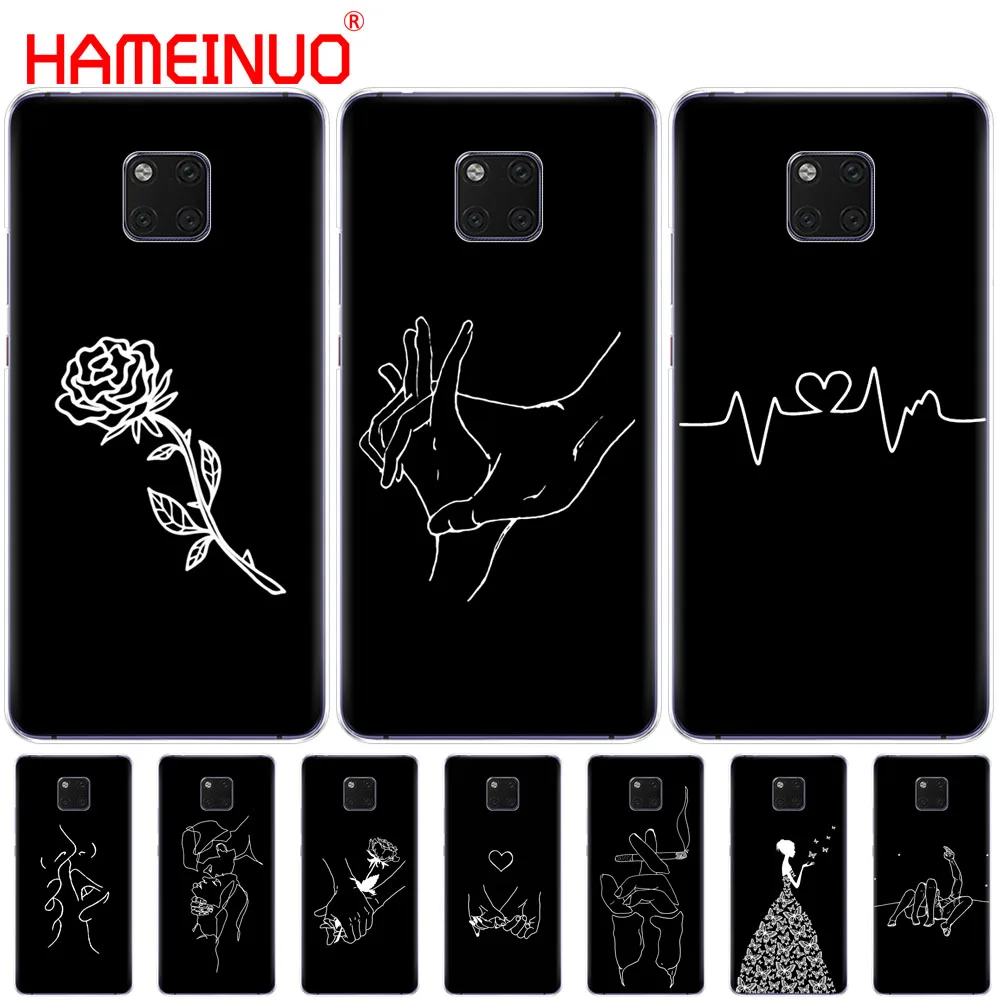 Art White Line Kiss Love Heart Flower Rose Girl Cover phone Case for Huawei NOVA 3 3i mate 20 pro for honor 8x max note 10
Art White Line Kiss Love Heart Flower Rose Girl Cover phone Case for Huawei NOVA 3 3i mate 20 pro for honor 8x max note 10