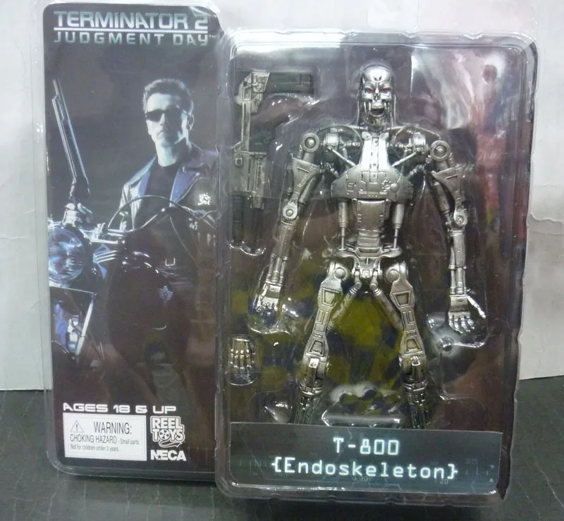 Free Shipping NECA Terminator 2 Judgment Day T-800 Endoskeleton PVC Action Figure Robot Toys 7" 18CM MVFG096
Free Shipping NECA Terminator 2 Judgment Day T-800 Endoskeleton PVC Action Figure Robot Toys 7" 18CM MVFG096