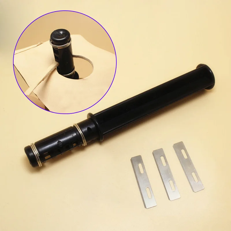 DIY Home Durable Leather Cord Knife Rotary Cutting Wire Cutter Crafts Tools Includes Blades
DIY Home Durable Leather Cord Knife Rotary Cutting Wire Cutter Crafts Tools Includes Blades