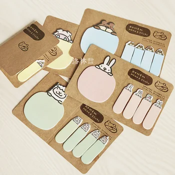Macaron color memo stickers cartoon animal memo pad decoration self adhesive pig bear rabbit sheep memo sticker
Macaron color memo stickers cartoon animal memo pad decoration self adhesive pig bear rabbit sheep memo sticker