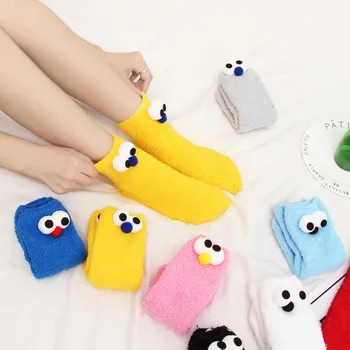 2018 Women Cotton autumn-winter Socks Thicker Anti-slip Coral fleece Floor Socks Carpet Cute animal cartoon image Socks
2018 Women Cotton autumn-winter Socks Thicker Anti-slip Coral fleece Floor Socks Carpet Cute animal cartoon image Socks
