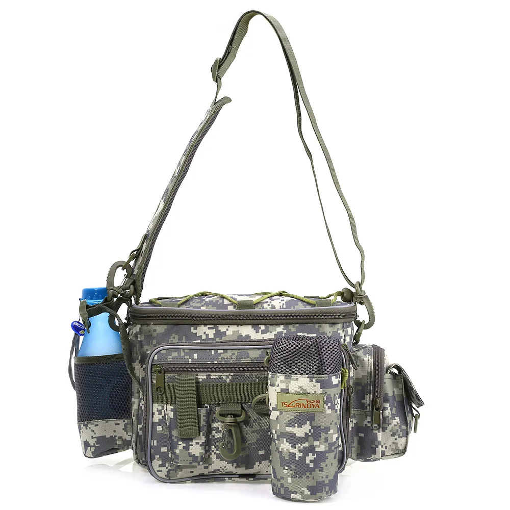 TSURINOYA 30*22 *14 Men Fishing Bag Canvas Multifunctional Waist Shoulder Bags Fishing Reel Lure Storage Bag Fishing Tackle
TSURINOYA 30*22 *14 Men Fishing Bag Canvas Multifunctional Waist Shoulder Bags Fishing Reel Lure Storage Bag Fishing Tackle