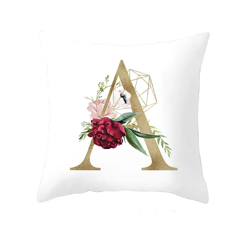 Nordic Cushion Cover Flower Letter Throw Pillow Cover Polyester Cushion Case Car Sofa Living Room Cover Decorative Pillows
Nordic Cushion Cover Flower Letter Throw Pillow Cover Polyester Cushion Case Car Sofa Living Room Cover Decorative Pillows