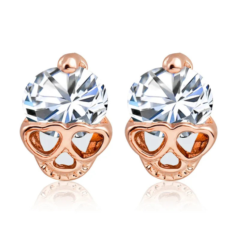 Exaggerated Punk Jewelry Hypoallergenic Skull Rhinestone Earrings New Zircon Heart Earrings
Exaggerated Punk Jewelry Hypoallergenic Skull Rhinestone Earrings New Zircon Heart Earrings