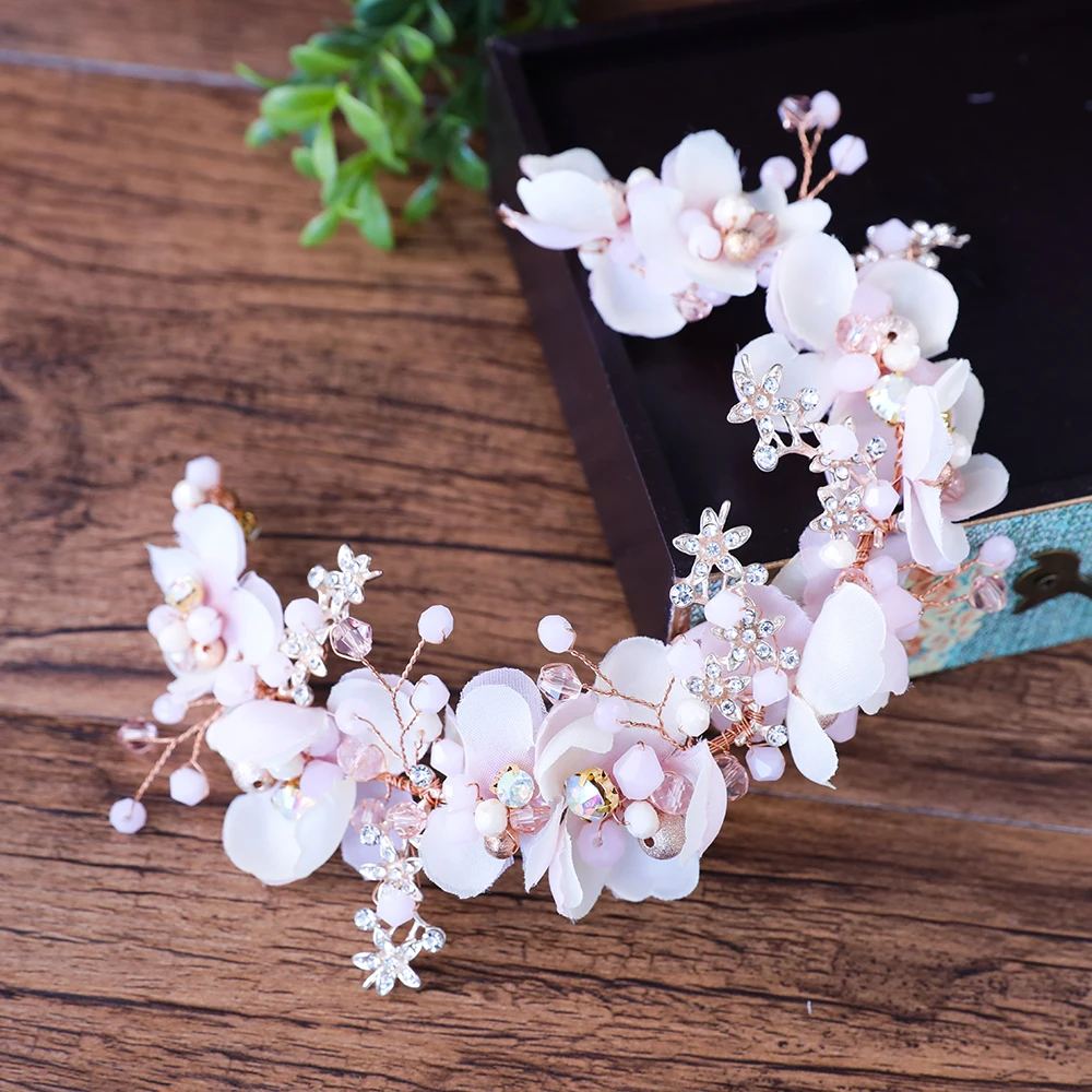 Trendy Flower Headband Bead Star Princess Girls Hairband Jewelry Bridesmaids Bridal Wedding Headpiece Hair Ornaments Party Gifts
Trendy Flower Headband Bead Star Princess Girls Hairband Jewelry Bridesmaids Bridal Wedding Headpiece Hair Ornaments Party Gifts