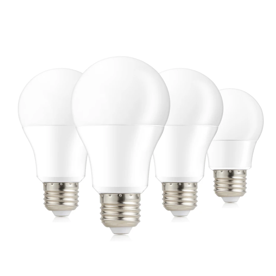 4PCS LED Bulb E27 3W 5W 7W 9W 12W 15W Smart IC LED Lamp Light Warm White Cold White Lampada Ampoule Bombillas Led No Flicker
4PCS LED Bulb E27 3W 5W 7W 9W 12W 15W Smart IC LED Lamp Light Warm White Cold White Lampada Ampoule Bombillas Led No Flicker