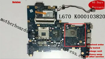 Placa Mae For Toshiba L670 L675 MOTHERBOARD K000103820 NALAA LA-6042P Tested 
Placa Mae For Toshiba L670 L675 MOTHERBOARD K000103820 NALAA LA-6042P Tested