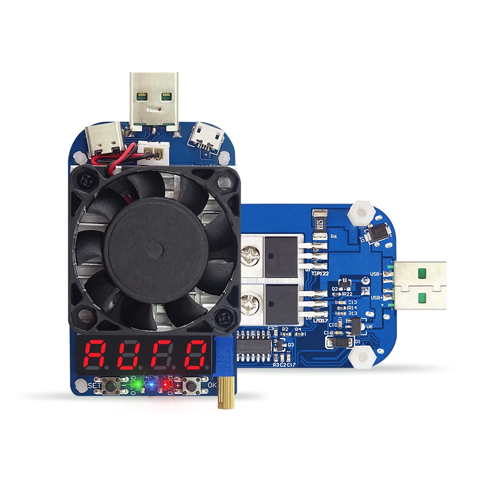 HD25/HD35 триггер QC2.0 QC3.0 Интеллектуальный USB DC электронный нагрузка ток напряжение