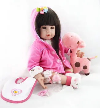 New 55cm silicone vinyl reborn baby dolls lifelike reborn newborn baby doll toddler girls brinquedos christmas new year gifts
New 55cm silicone vinyl reborn baby dolls lifelike reborn newborn baby doll toddler girls brinquedos christmas new year gifts