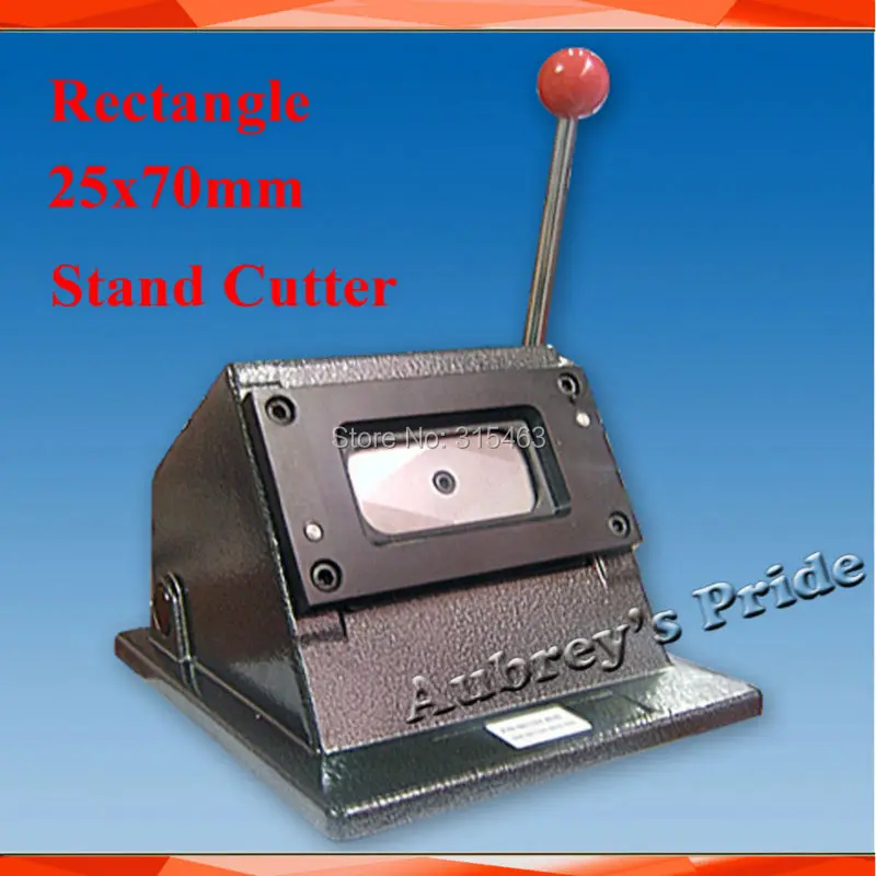 NEW Heavy Duty Manual Rectangle 25x70mm Multi Sheets Stand Paper Graphic Punch Die Cutter for Pro Button Maker
NEW Heavy Duty Manual Rectangle 25x70mm Multi Sheets Stand Paper Graphic Punch Die Cutter for Pro Button Maker