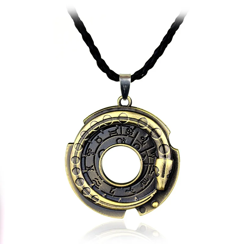Assassins Creed Ezio pendant necklace Cosplay Alloy Pendant Necklace Connor Amulet Necklace for Fans Man Men Women
Assassins Creed Ezio pendant necklace Cosplay Alloy Pendant Necklace Connor Amulet Necklace for Fans Man Men Women