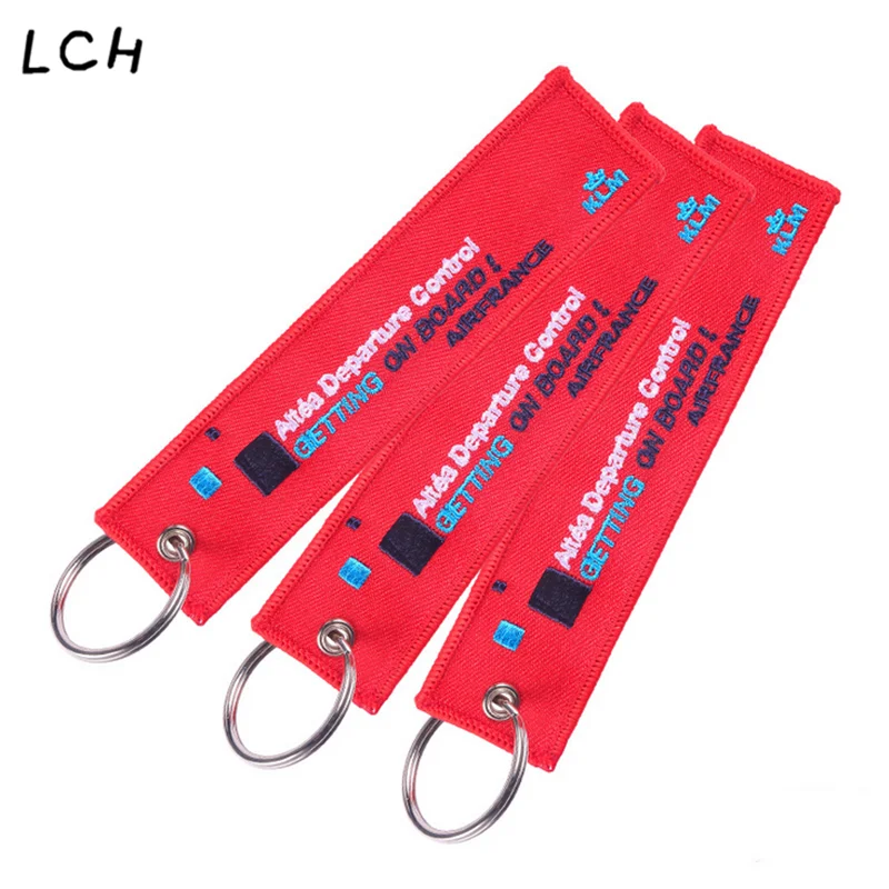 Getting On Board Aviation Gifts Key Chains Berloques Red Embroidery Airworthy Gift Keychains Jewelry for Friend
Getting On Board Aviation Gifts Key Chains Berloques Red Embroidery Airworthy Gift Keychains Jewelry for Friend