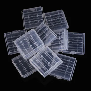 High Quality Portable Rechargeable Battery Box 10x Plastic Case Holder Storage Box Cover for Rechargeable AA AAA Batteries BS
High Quality Portable Rechargeable Battery Box 10x Plastic Case Holder Storage Box Cover for Rechargeable AA AAA Batteries BS