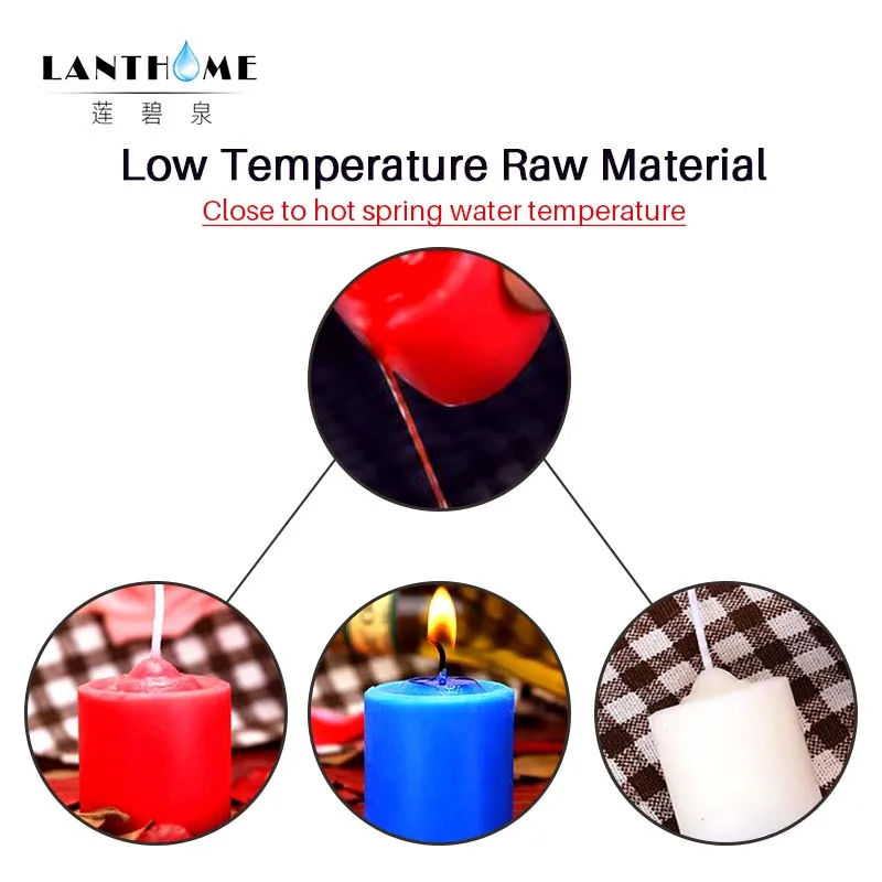 1 шт. низкотемпературные свечи БДСМ капельный воск секс игрушки для взрослых
