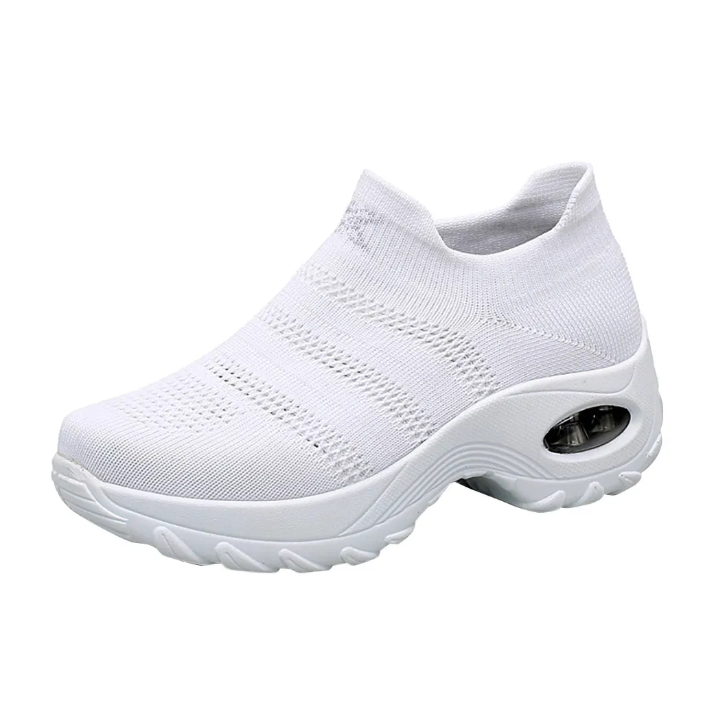SAGACE Women's platform lightweight breathable flying woven mesh sneakers wedges increased casual cushion shoes 2019
SAGACE Women's platform lightweight breathable flying woven mesh sneakers wedges increased casual cushion shoes 2019