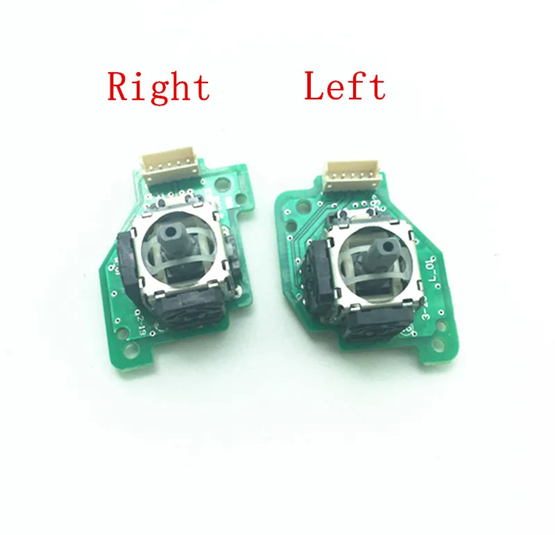 10pcs Right Or Left 3D Analog Stick Joystick with PCB Board for Wii U GamePad Controller WIIU Replacement Repair Part
10pcs Right Or Left 3D Analog Stick Joystick with PCB Board for Wii U GamePad Controller WIIU Replacement Repair Part