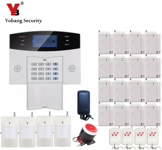 YoBang Security Wireless GSM Alarm System Security French Spanish Russian Voice SIM GSM Alarm System +PIR Detector Sensor Alarm
YoBang Security Wireless GSM Alarm System Security French Spanish Russian Voice SIM GSM Alarm System +PIR Detector Sensor Alarm