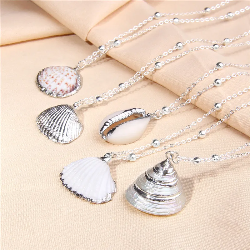 2019 Boho Conch Sea Sliver Shell Necklace Shell Pendant Necklace For Women Collier Femme Shell Cowrie Summer Jewelry Bohemian
2019 Boho Conch Sea Sliver Shell Necklace Shell Pendant Necklace For Women Collier Femme Shell Cowrie Summer Jewelry Bohemian