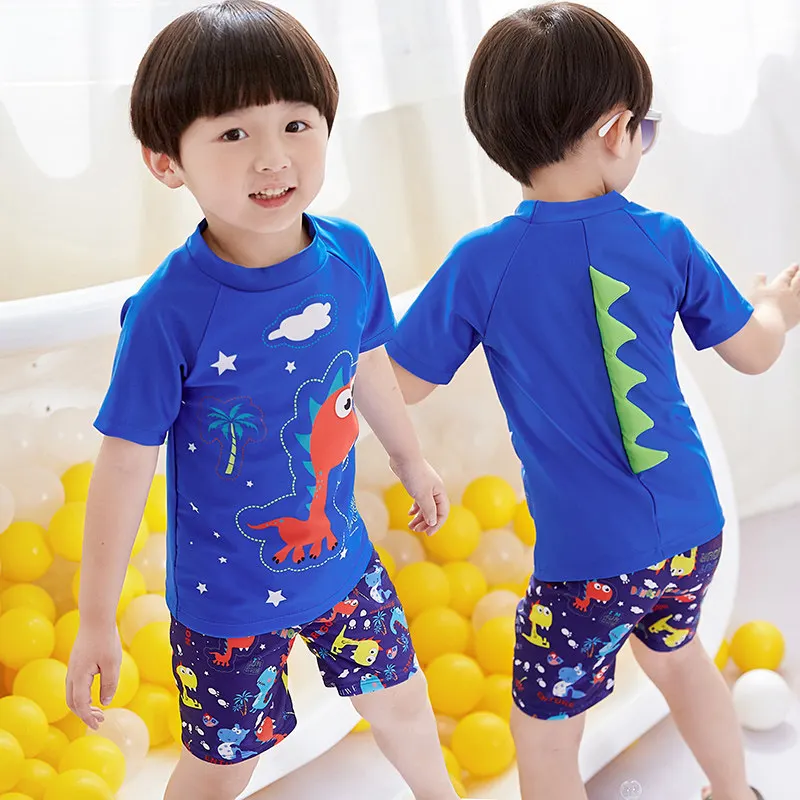 Children Swimsuit Boy Long Sleeved Beach Sunscreen Clothing+pants Kids Dinosaur Two Pieces Toddler Boys Swimwear Swimming Suit
Children Swimsuit Boy Long Sleeved Beach Sunscreen Clothing+pants Kids Dinosaur Two Pieces Toddler Boys Swimwear Swimming Suit