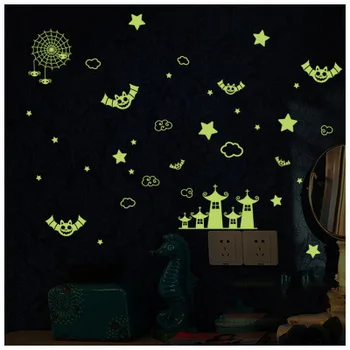 Y0038 Night Glow Luminous Sticker Bat Castle Fluorescent Sticker Wall Stickers kids Room Home Decoration
Y0038 Night Glow Luminous Sticker Bat Castle Fluorescent Sticker Wall Stickers kids Room Home Decoration