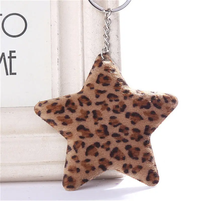 2019 Cute Keychain Gifts for Women Bag Car Star Leopard Print Key Chain Accessories llaveros para mujer Keychains Jewelry
2019 Cute Keychain Gifts for Women Bag Car Star Leopard Print Key Chain Accessories llaveros para mujer Keychains Jewelry