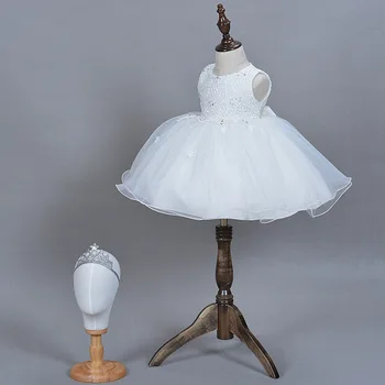 2016 New Newborn Baby Girl Dresses with Flower for Wedding Princess Baby Christening Gowns 1 year birthday dress vestido infanti
2016 New Newborn Baby Girl Dresses with Flower for Wedding Princess Baby Christening Gowns 1 year birthday dress vestido infanti