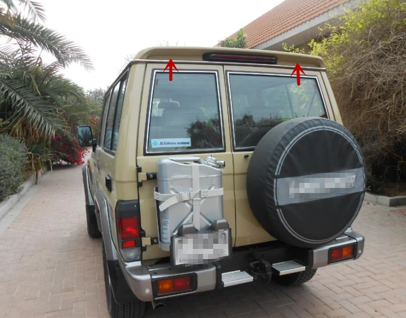 Accessories ABS Rear Wing Trunk Aero Spoiler For Toyota Land Cruiser J70 LC76 LC77 Car styling
Accessories ABS Rear Wing Trunk Aero Spoiler For Toyota Land Cruiser J70 LC76 LC77 Car styling