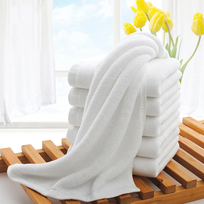 New Style 1 Piece 34*75cm White Color Cotton Hand Towel for Home Hotel Towel Quick-Dry Soft Absorbent Bath Beach Towel Gift
New Style 1 Piece 34*75cm White Color Cotton Hand Towel for Home Hotel Towel Quick-Dry Soft Absorbent Bath Beach Towel Gift