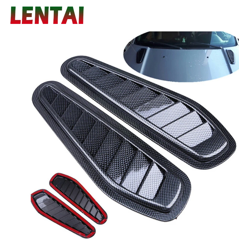 OVERE 1Set Carbon Fiber Car Air Flow Vent Intake Hood Scoop Vent Bonnet Cover For Hyundai Solaris I30 creta IX25 Suzuki Lada
OVERE 1Set Carbon Fiber Car Air Flow Vent Intake Hood Scoop Vent Bonnet Cover For Hyundai Solaris I30 creta IX25 Suzuki Lada