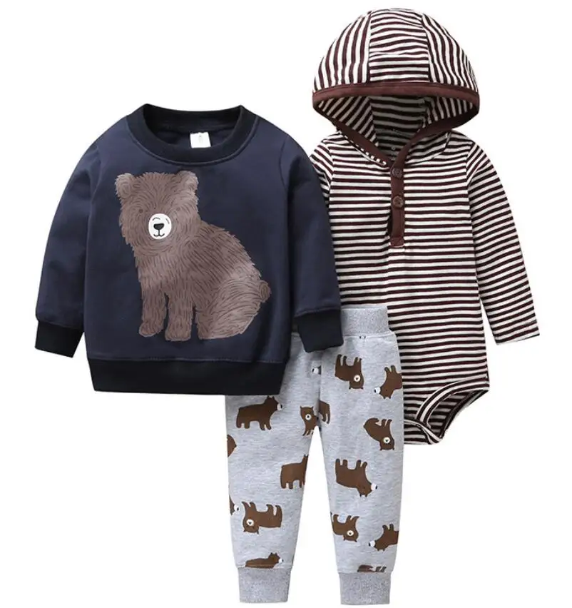3PCS Child baby boy clothes Cartoon pink dot Winter warm Baby clothing 3pcs suit Coat +bodysuit+pants newborn fashion outfit
3PCS Child baby boy clothes Cartoon pink dot Winter warm Baby clothing 3pcs suit Coat +bodysuit+pants newborn fashion outfit